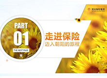 深圳陽(yáng)光保險(xiǎn)集團(tuán)ＰＰＴ 商務(wù)比賽PPT制作