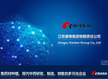 江蘇康緣集團有限公司介紹PPT 公司介紹PPT